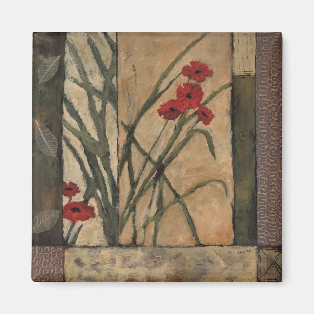 BAG39 Lilies 2.tif Magnet (Vorne)