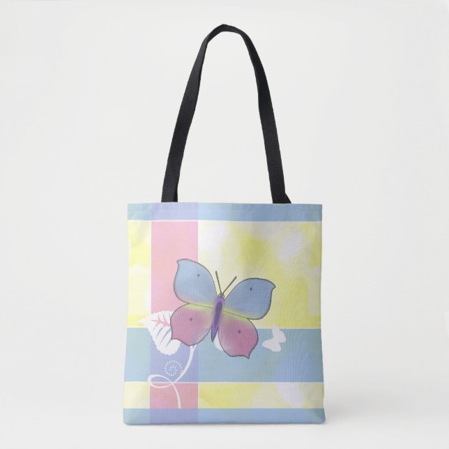 Bag Butterfly - All Over Print Tote (Devant)
