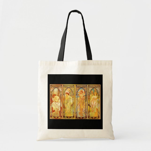 Bag-Classic/Vintag-Alphonse Mucha 19 Tragetasche (Vorne)
