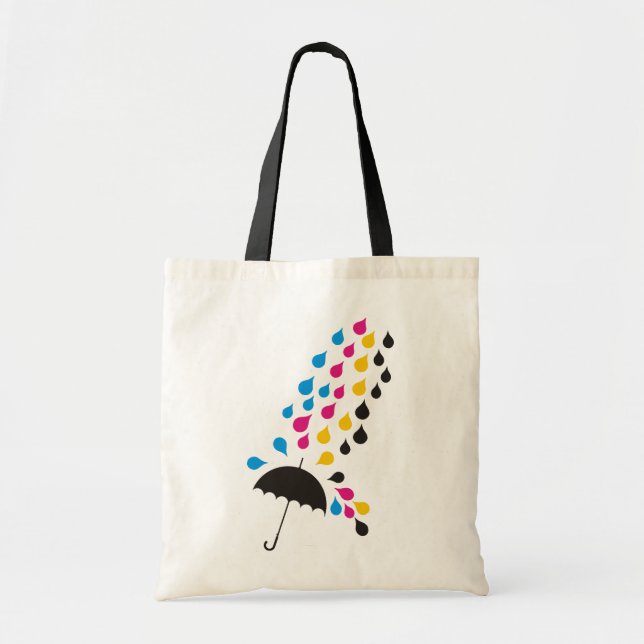Bag CMYK Rain Tragetasche (Vorne)
