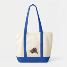 Cute Hermit Crab Beach Tote