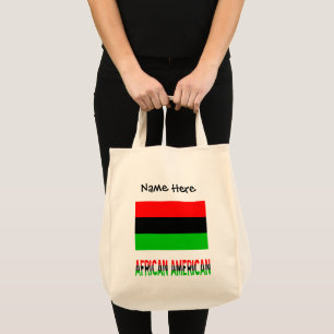 Bag Drapeau de la diaspora afro-américaine Tote person