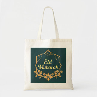 Bag Elegant Minimalist Eid Mubarak Tote 