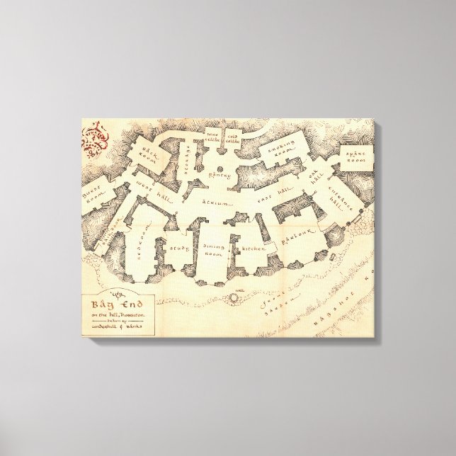 Bag End Leinwanddruck (Vorderseite)
