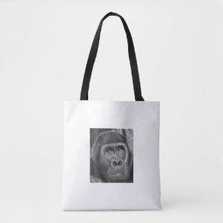 Bag Gorilla sucking fingers Tote bag2  指しゃぶりのゴリラトートバッグ