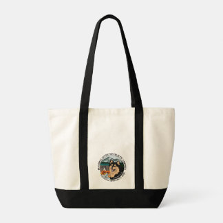 Bag Logo Tote Bag- Black Handle