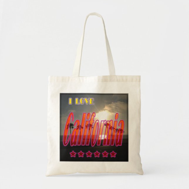 Bag "Lovely California 3" Tragetasche (Vorne)