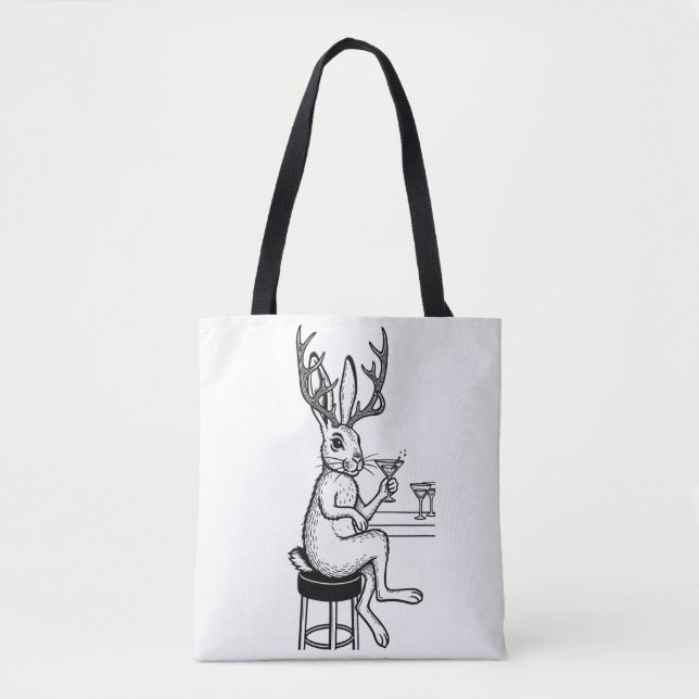 Bag Martini Jackalope tote (Devant)