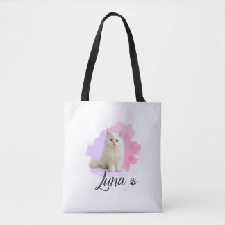 Bag Mignon Chat Artisanat Épicerie Tote – Luna