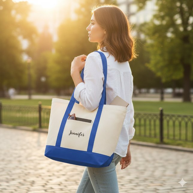 Bag Personalized Impulse Tote With Custom Signature (Personalized Impulse Tote With Custom Signature Flair)