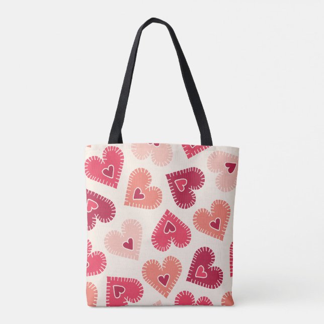 Bag Red Heart Charm Tasche (Rückseite)