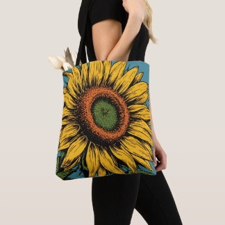 BAG SUNFLOWER TOTE PURSE FOR MOM
