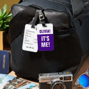 BAG TAG -<Custom name>Das bin ich! Gepäckanhänger