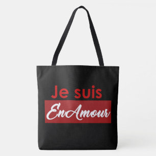 Bag Tote Bage je suis en amour