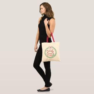 Bag Tote Candy Cane Cutie