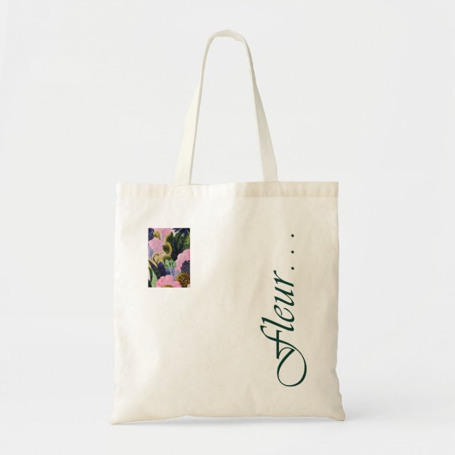 Bag Tropical Modernism Canvas Tote (Devant)