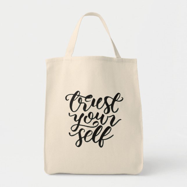 Bag Trust yourself Tragetasche (Vorne)