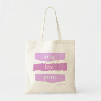 Bag Vive le tote de magazine imprimé