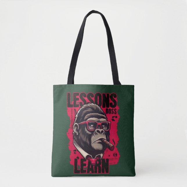 Bag Women Gorilla Boss Lessons Learn Tote (Devant)