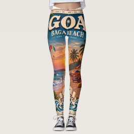 Baga Beach — Sonne, Sand & Seele 🏖️ Leggings