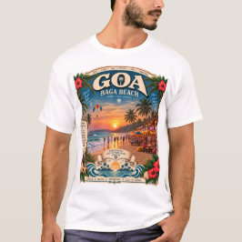 Baga Beach — Sonne, Sand & Seele 🏖️ T-Shirt
