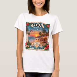 Baga Beach — Sonne, Sand & Seele 🏖️ T-Shirt