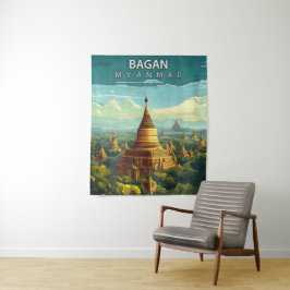Bagan, Myanmar: Ein zeitloses Band Wandteppich