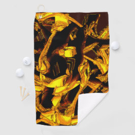 Bagasse oder getrocknete Mandarine Golfhandtuch