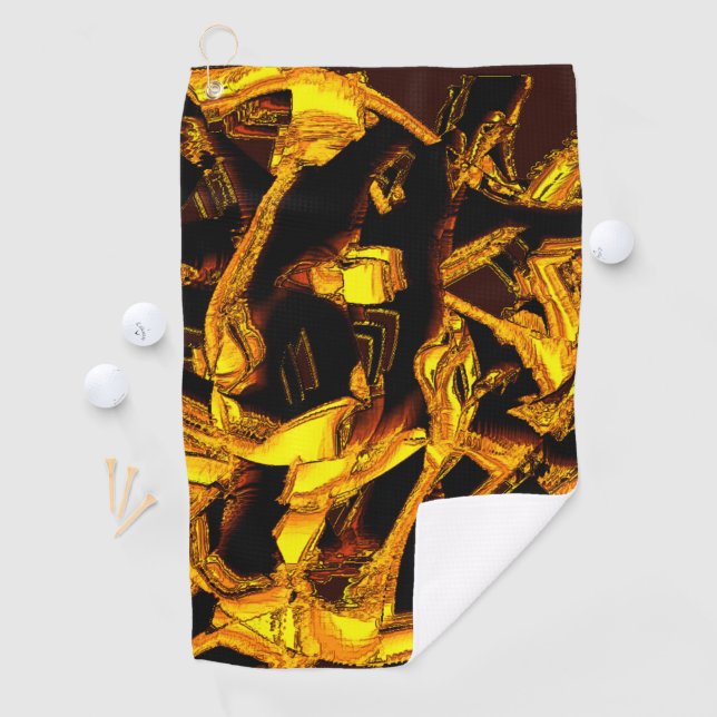 Bagasse oder getrocknete Mandarine Golfhandtuch (Insitu)