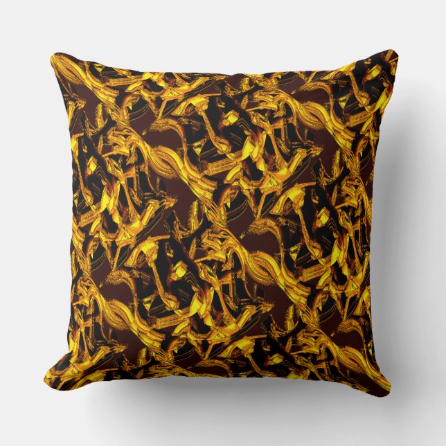 Bagasse oder getrocknete Mandarine Kissen (Vorderseite)