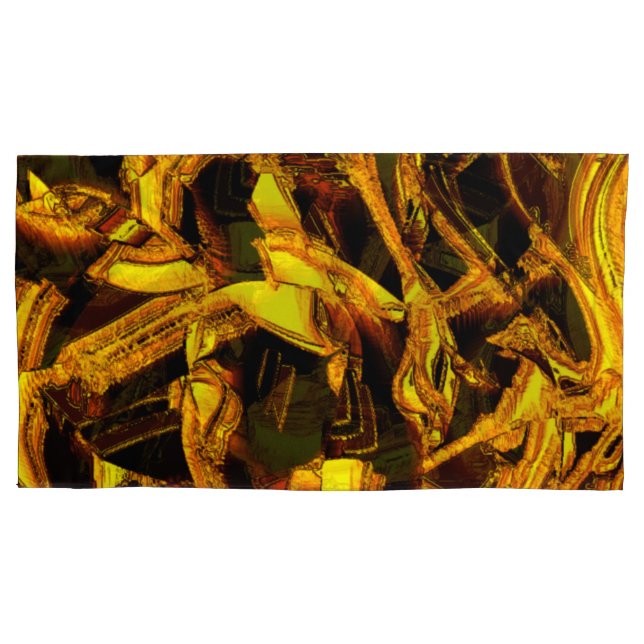 Bagasse oder getrocknete Mandarine Kissenbezug (Vorderseite-Links)