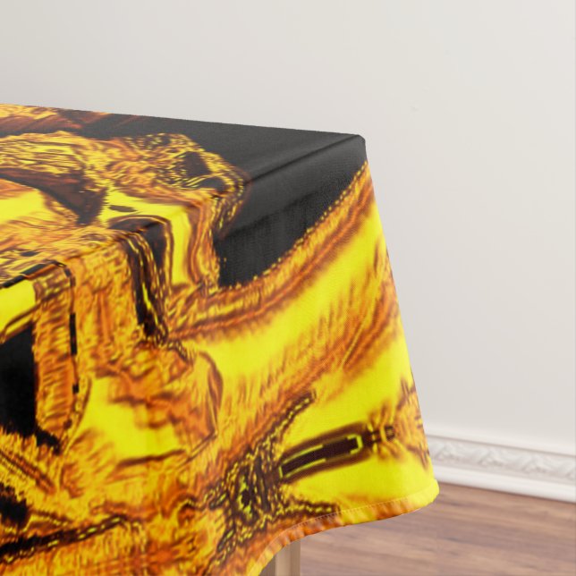 Bagasse oder getrocknete Mandarine Tischdecke (Beispiel)