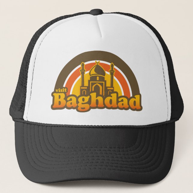 Bagdad-superRetro Truckerkappe (Vorderseite)
