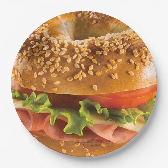 BAGEL 5 PAPPTELLER (Vorderseite)