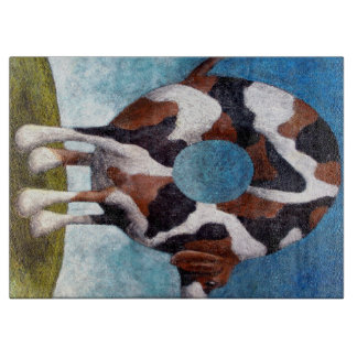 Bagel-Beagle-Malgeschenk Schneidebrett