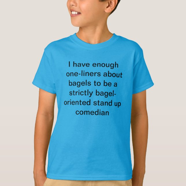 bagel comedian T-Shirt (Vorderseite)