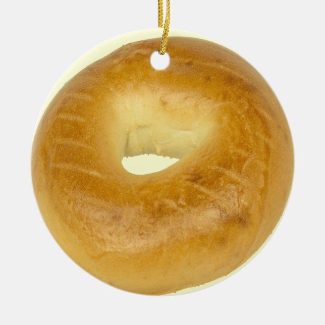 Bagel Keramik Ornament (Vorne)