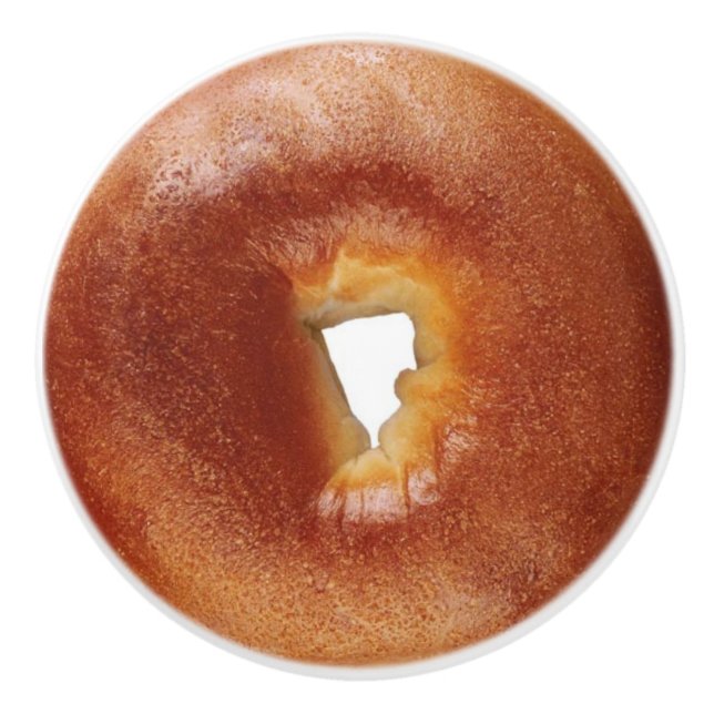 Bagel Keramikknauf (Vorderseite)