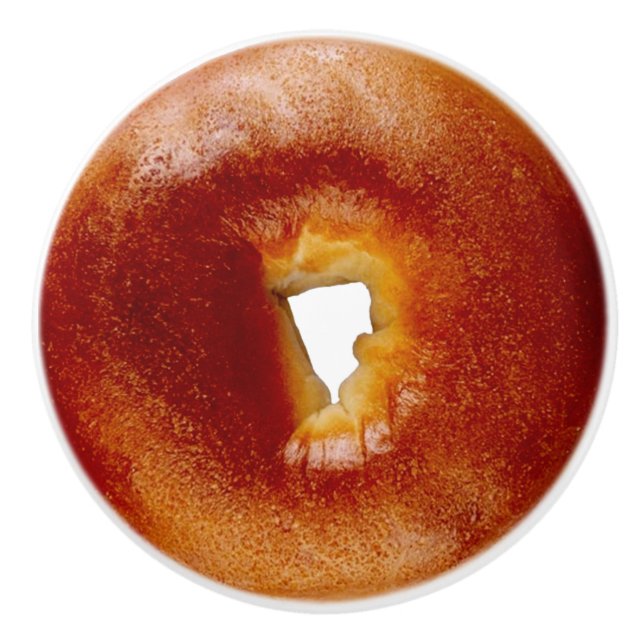 Bagel Keramikknauf (Vorderseite)
