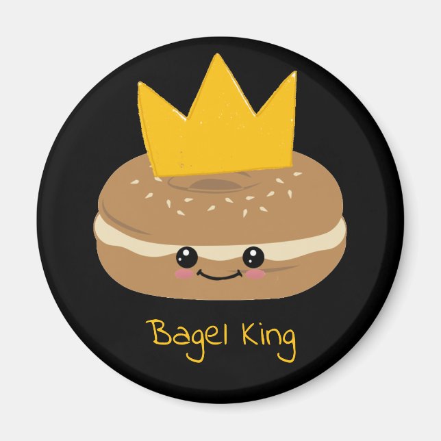 Bagel King Bagel Buddies Magnet (Vorne)