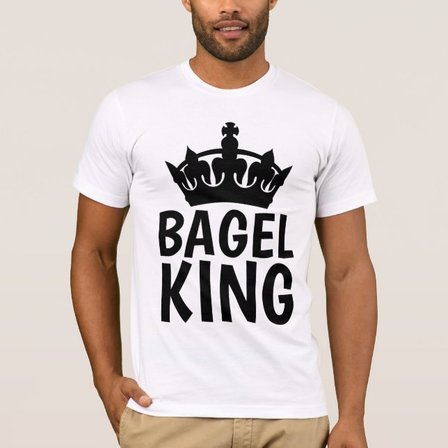 BAGEL KING Herren T - Shirt (Vorderseite)