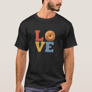 Bagel-Liebe, Retro-Vibes Lieblingswoche der Bagel- T-Shirt