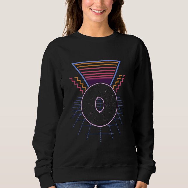 Bagel Ring Jüdischer Brotbaker Roll Beigel R Sweatshirt (Vorderseite)