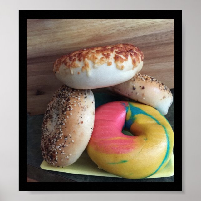 Bagels Foto Poster (Vorne)