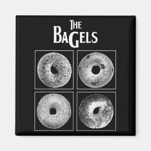 Bagels Funny Bagel Feinschmecker Lover Bäckerei F Magnet