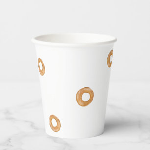 BAGELS Kleine Bagels White Pappbecher