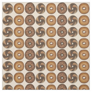Bagels New York Plain Marbre Rye Bagel tissu alime