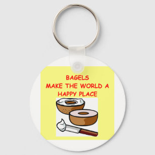 Bagels Schlüsselanhänger