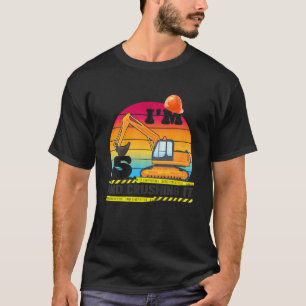 Bagger 5th Birthday Construction Truck 5 Y T-Shirt
