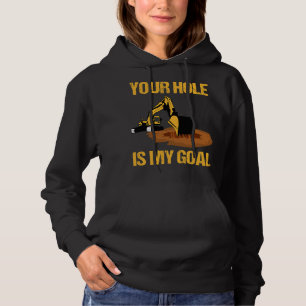 Bagger, je nachdem, ob Ihr Loch mein Gabelbagger i Hoodie